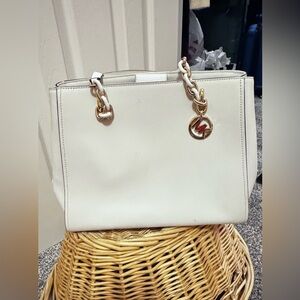 Michael Kor White Purse